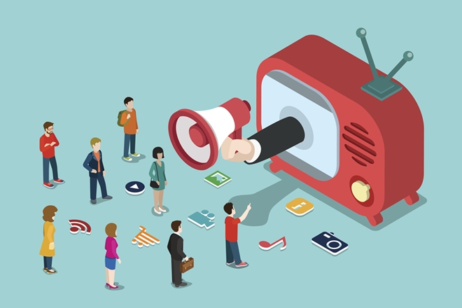 Television medium registered over 48,000 hours of advertising volumes.