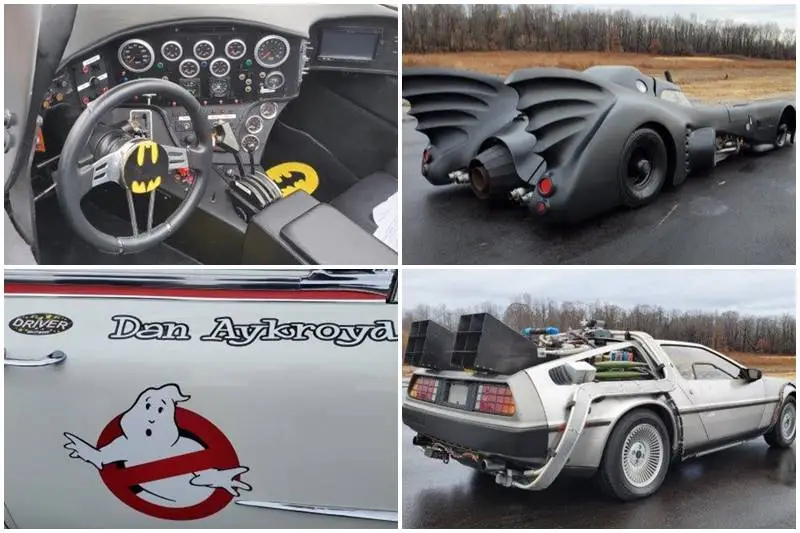As important as the lead character from some of our favourite film series, their cars have been equally reverred, such as the Batmobile. And the there is the ghost busting Ectomobile and the DeLorean from Back to the Future. There are some of the cars that grew more popular than the actors who drove them. And now, Auto Classics reports that Tim Burton's Batman Batmobile, the Cadillac Ecto-1 and the DeLorean are heading for auction on 1 July. (Photos: Skipco Auto Auction)