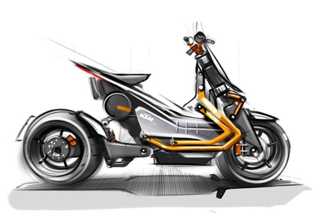 bajaj ktm electric scooter