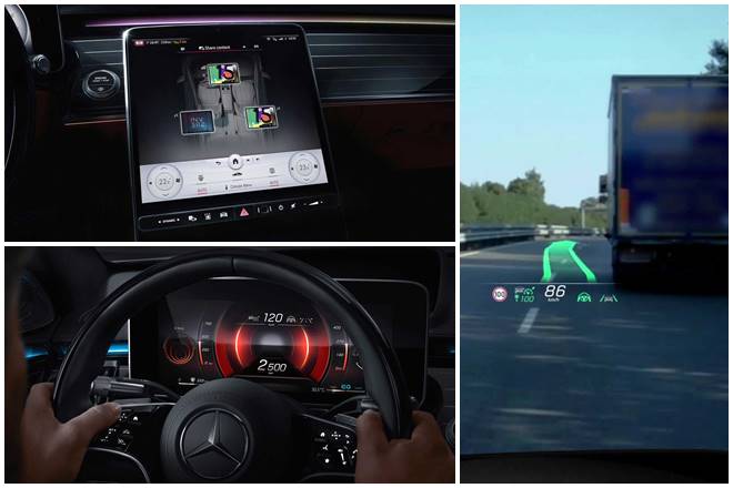 mercedes benz s class interior features