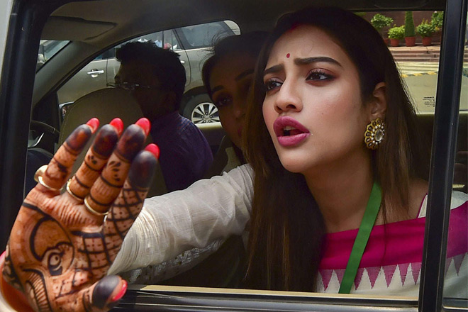 nusrat jahan tik tok, tiktok ban india