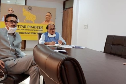 The CEO of Rheinmetall Electronics Division, Susanne Wiegand, and the CEO of Rheinmetall Air Defense, Fabian Ochsner held a video conference with UP’s investment and promotion of MSME minister Siddharth Nath Singh over the proposed investment in the state.