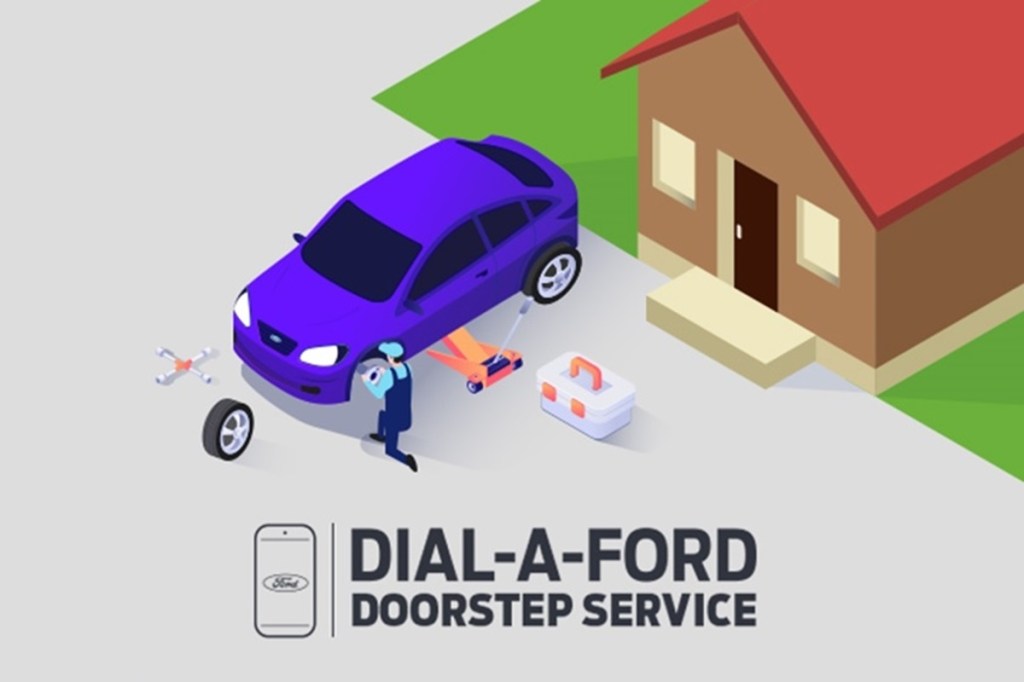 Ford cars can now be serviced at home Doorstep service launched in 19