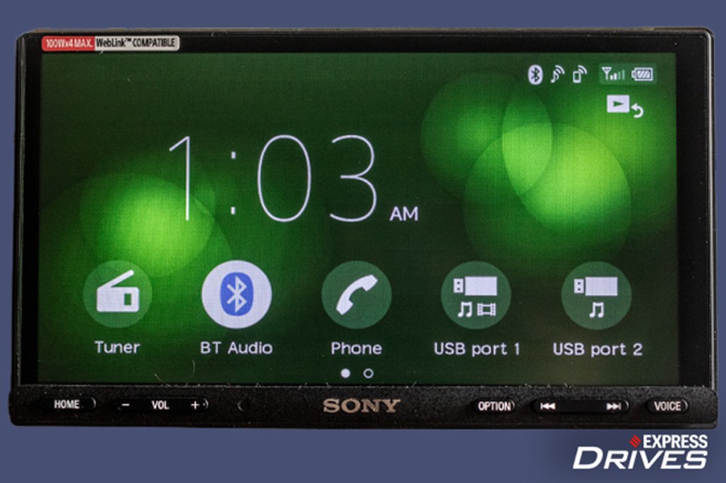 Sony XAV-AX7000 touchscreen incar head unit review india 7