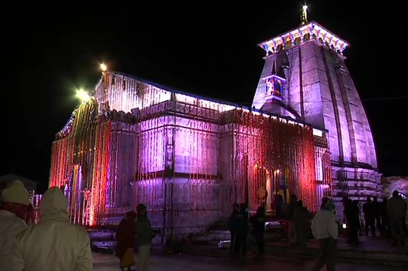 Kedarnath, Kedarnath temple, Kedarnath pictures, portals of Kedarnath, Himalayan temple, Uttarakhand, Trivendra Singh Rawat, Yogi Adityanath, Utsav Doli