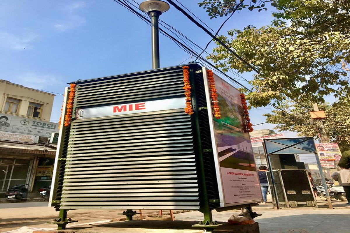 Gautam Gambhir inaugurates giant air purifier in East Delhi’s Krishna