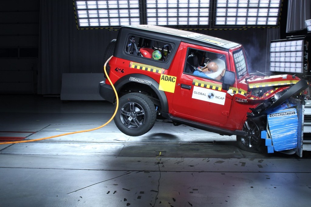 New Mahindra Thar scores big in Global NCAP crash tests: 4 stars make it the safest off-roader
