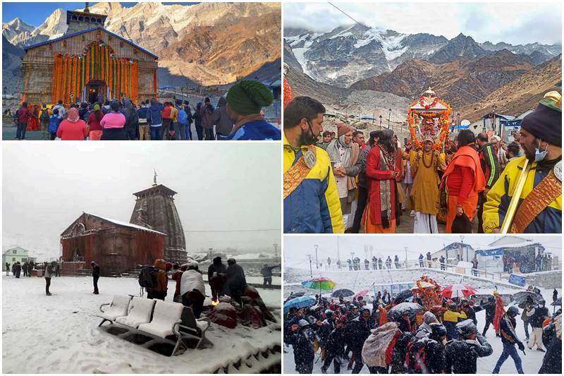 Kedarnath, Kedarnath temple, Kedarnath pictures, portals of Kedarnath, Himalayan temple, Uttarakhand, Trivendra Singh Rawat, Yogi Adityanath, Utsav Doli