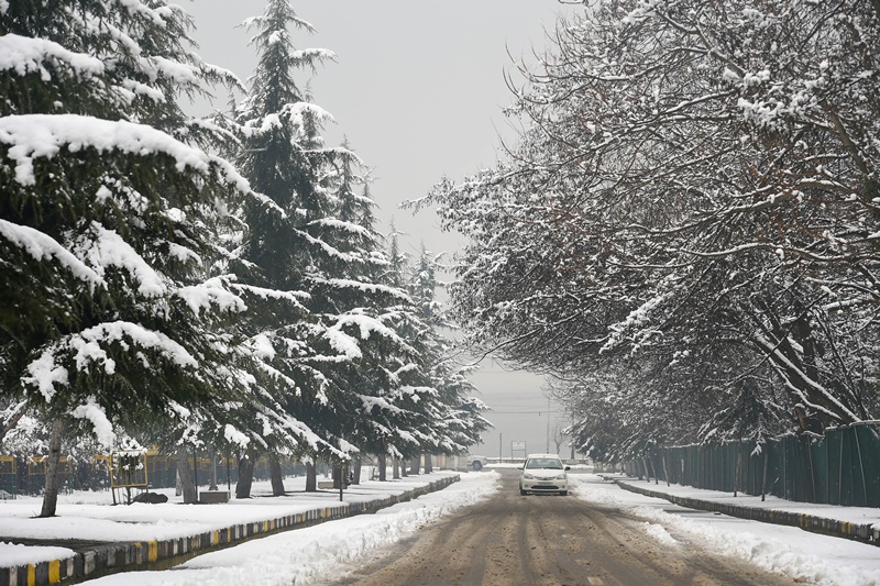 Kashmir temperature, Kashmir weather, Kashmir temperature today, Kashmir tourism, Kashmir snowfall, Kashmir snowfall images, Kashmir snowfall today, Kashmir snowfall pics, Kashmir snowfall places