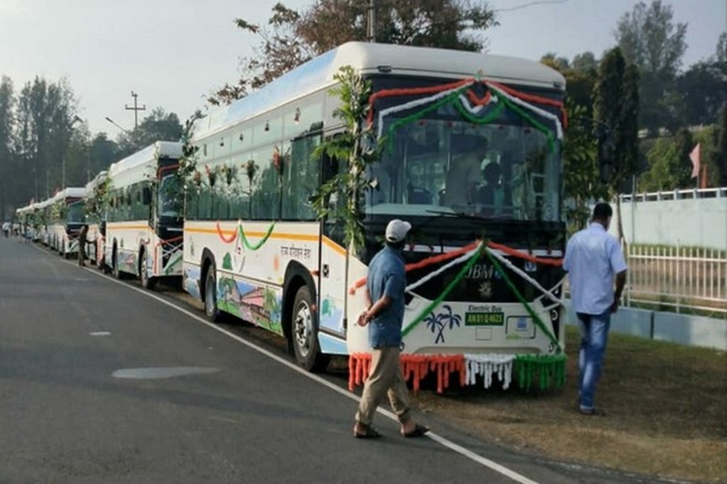 Andaman electric buses