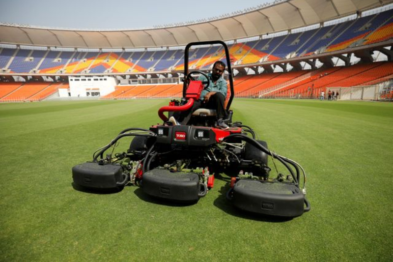 Motera Stadium, Sardar Patel Stadium, Narendra Modi Stadium, Ahmedabad Stadium, Motera, world biggest cricket stadium, world largest cricket stadium, biggest cricket stadium in world, Motera stadium news, Gujarat, Ahmedabad, Amit Shah, President Ram Nath Kovind
