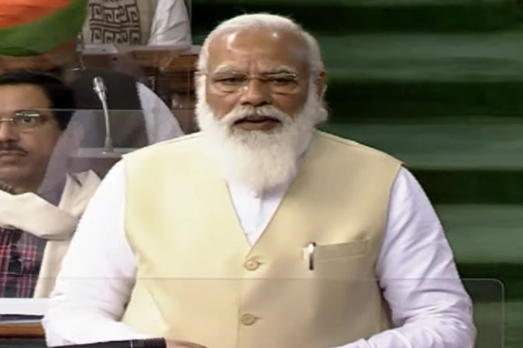 PM Narendra Modi LIVE speech Lok Sabha parliament live