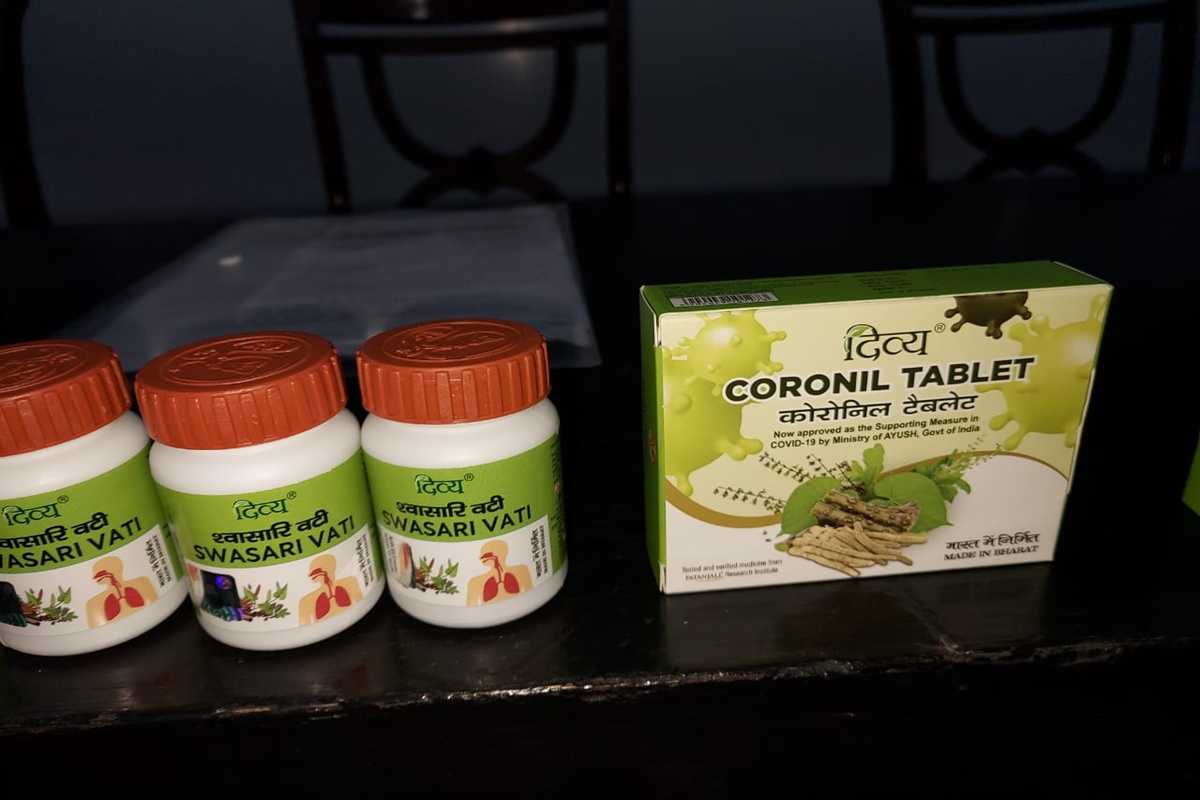 Patanjali Ayurved’s Coronil gets certification from Ayush Ministry as
