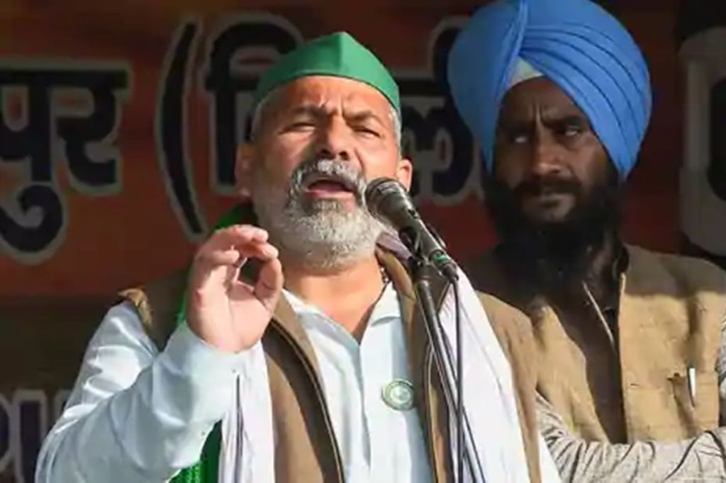 Farmers protest Delhi Noida