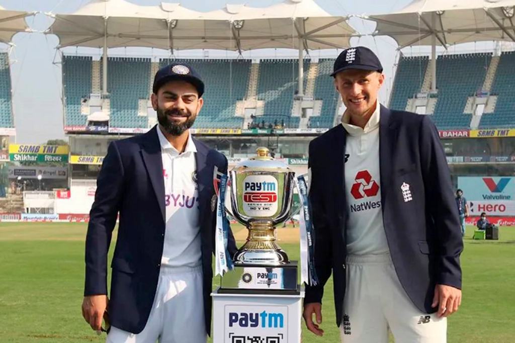 Virat Kohli Joe Root paytm cup India vs England Chepauk Stadium Chennai ICC rankings