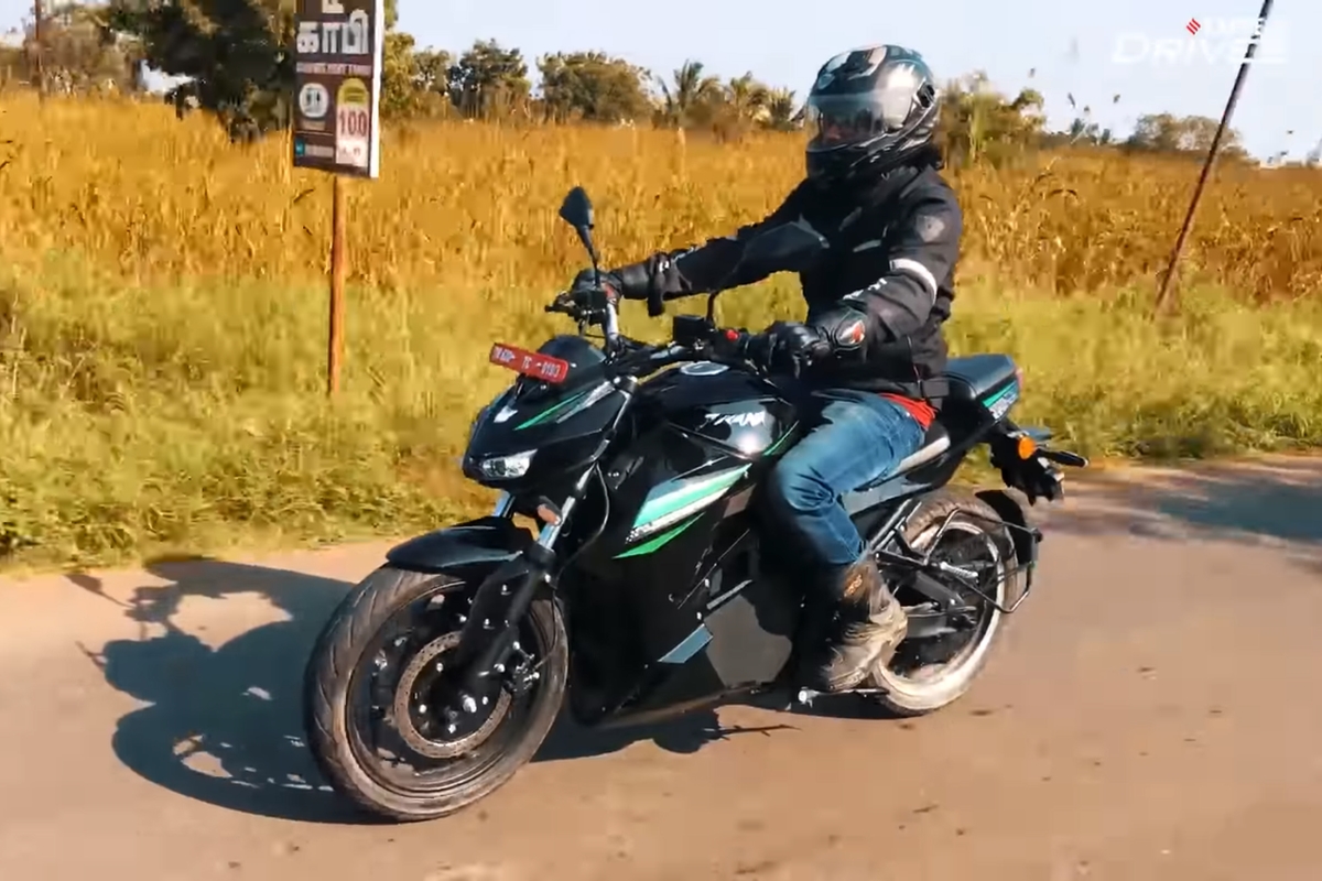SVM Prana First Ride Review India’s fastest electric bike quicker than