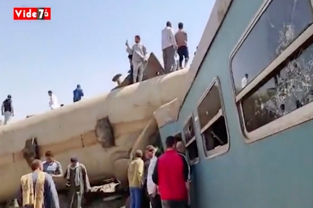 Egypt train accident