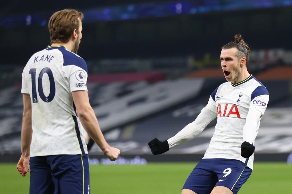 Gareth Bale Harry Kane Tottenham vs Crystal Palace both score twice as Spurs beats Palace 4-1