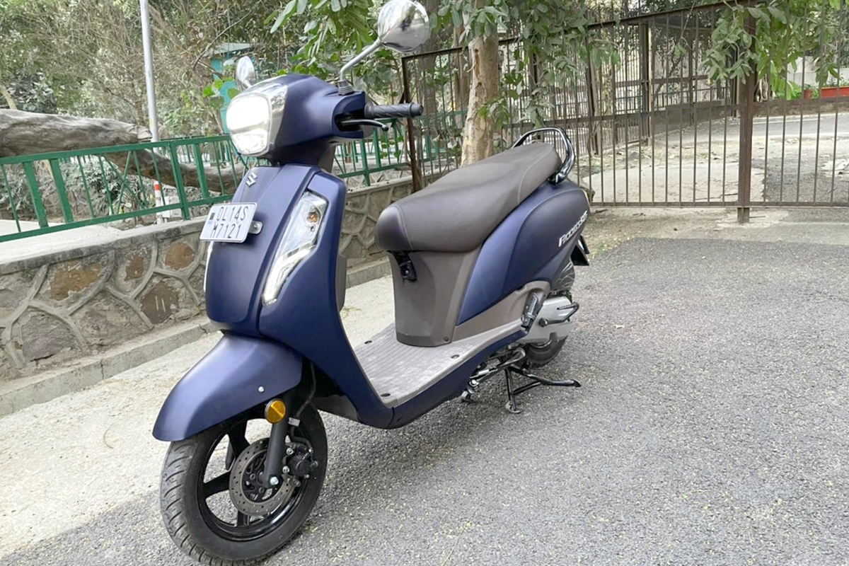 New Suzuki Access 125 Review Addition of navigation onthego