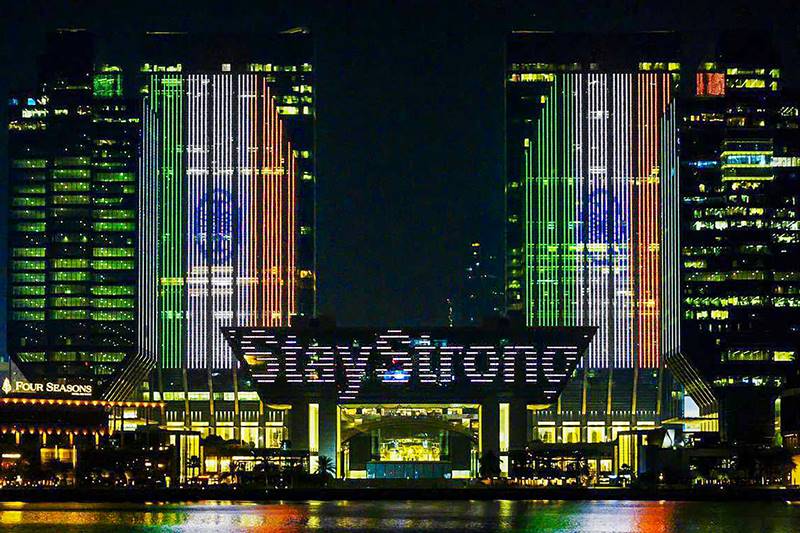 dubai, Burj Khalifa, indian tricolour, UAE, COVID-19, coronavirus, COVID-19 cases, COVID-19 cases in india, world tallest building