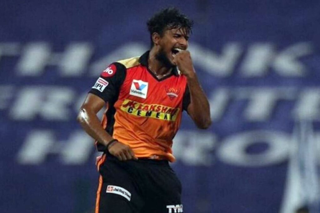 Natarajan T Natarajan IPL 2021 Sunrisers Hyderabad SRH