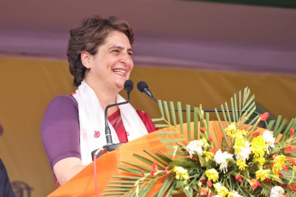 Priyanka Gandhi Vadra COvid campaign