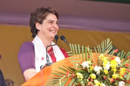 Priyanka Gandhi Vadra COvid campaign