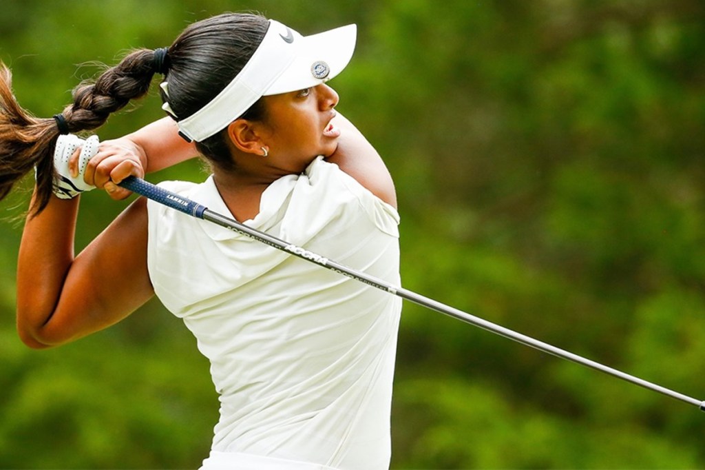 Amateur Megha Ganne, ranked 30th in the world, nearly made history at the US Women's Open