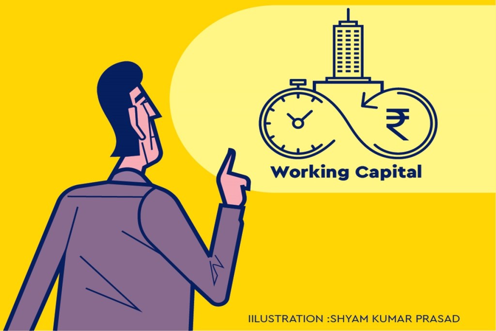 Working capital is defined as the excess of total current assets over the total current liabilities of a firm. For ST, it is Rs 200 crore. As a percentage of total assets, WC for ST is 28.57% and it is 20% of sales.