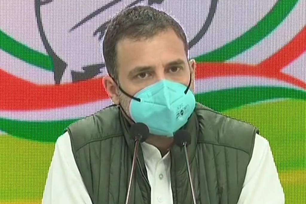 India needs quick & complete vaccination- not BJP’s usual brand of lies, said Rahul Gandhi.