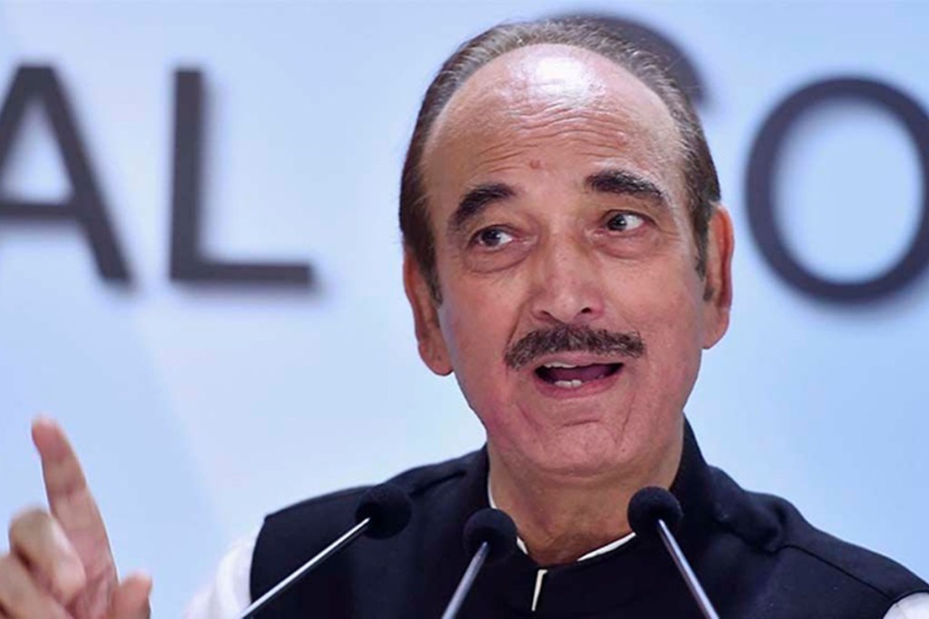 Jammu and Kashmir PM Modi Congress Ghulam Nabi Azad