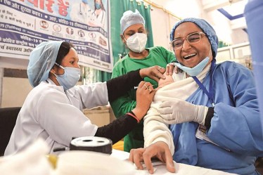 Covid-19 vaccination drive, ‘State of the Economy’ report of the Reserve Bank of India, speed and scale of vaccination against COVID-19, economic recovery, Vaccination complacency , free vaccination from June 21