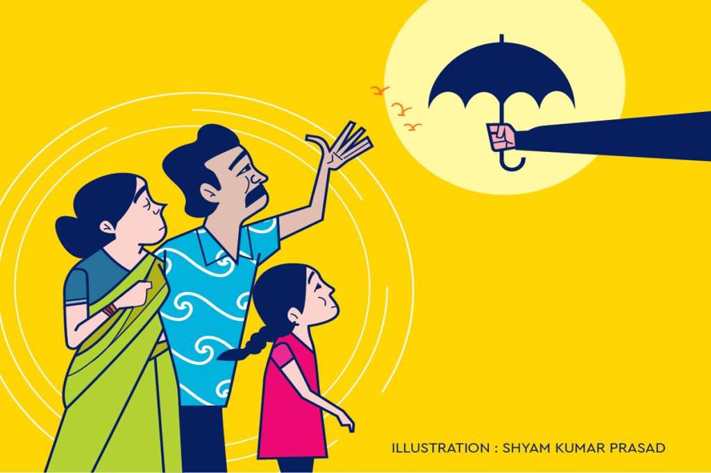 During childhood one needs parents’ emotional and financial support. Later, one earns and deploys all resources to make the spouse and the new family members get the best in life.