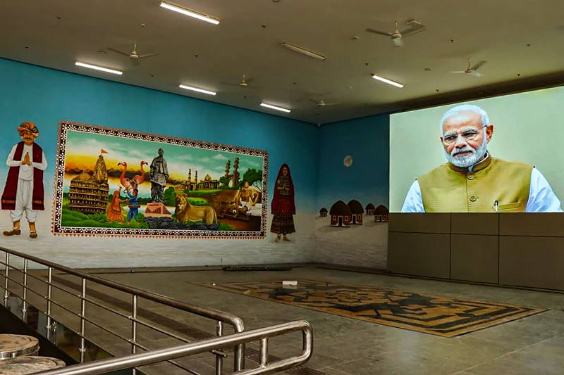 Indian Railways, Railways, Narendra Modi, Gandhinagar Capital railway station