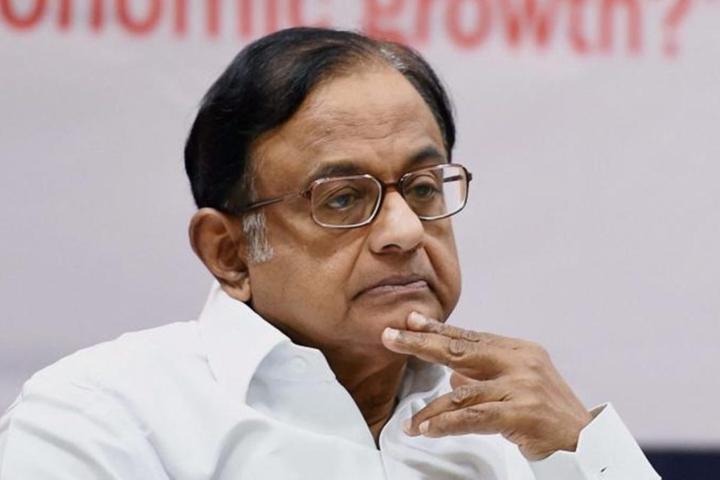 The only government that is not concerned about it is the Indian government, said P Chidambaram. (PTI)