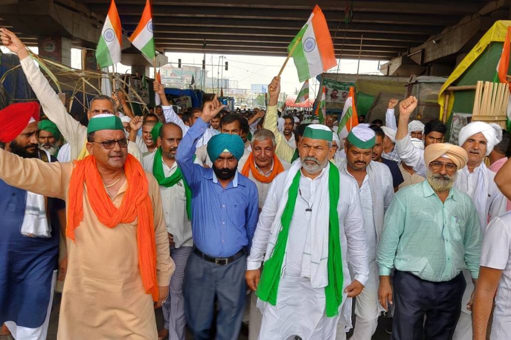 Bharatiya Kisan Union (BKU) leader Rakesh Tikait today said that around 200 people will go to Parliament during the monsoon session and will sit outside during the proceedings.