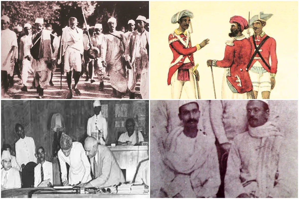 Path to Freedom Major milestones that helped India gain independence