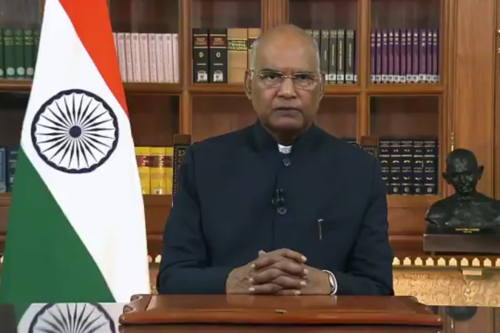 President Kovind said when India won independence, many sceptics thought democracy would not survive in India.