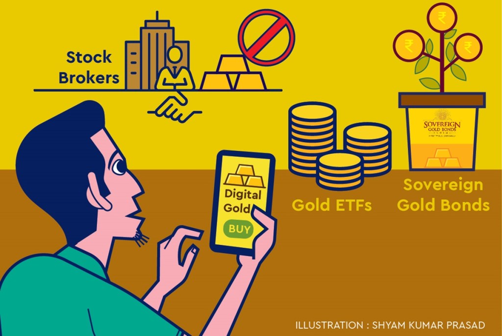 While stock brokers will stop selling digital gold, wallets and platforms will continue to sell it.