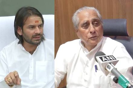 Tej Pratap yesterday held a press conference where he repeatedly showed RJD's constitution and claimed that Singh had violated rules.