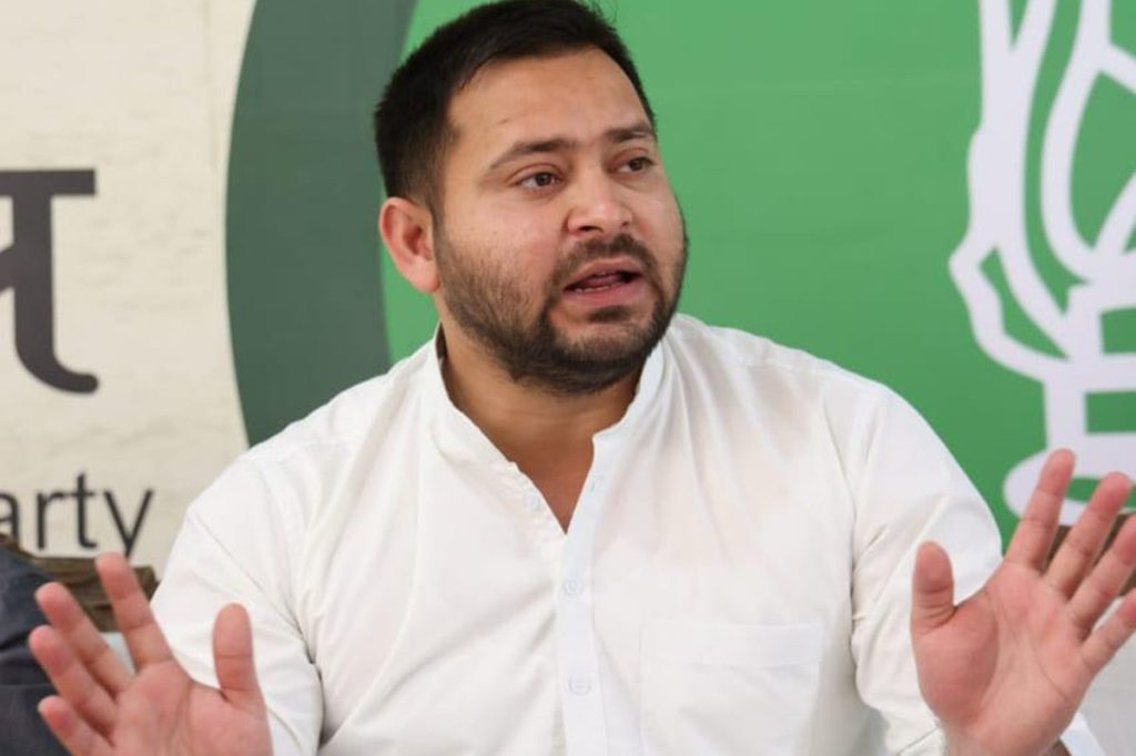 Tejashwi Yadav said that they are raising the issue of economic justice to drive the government's attention towards the people's plight.