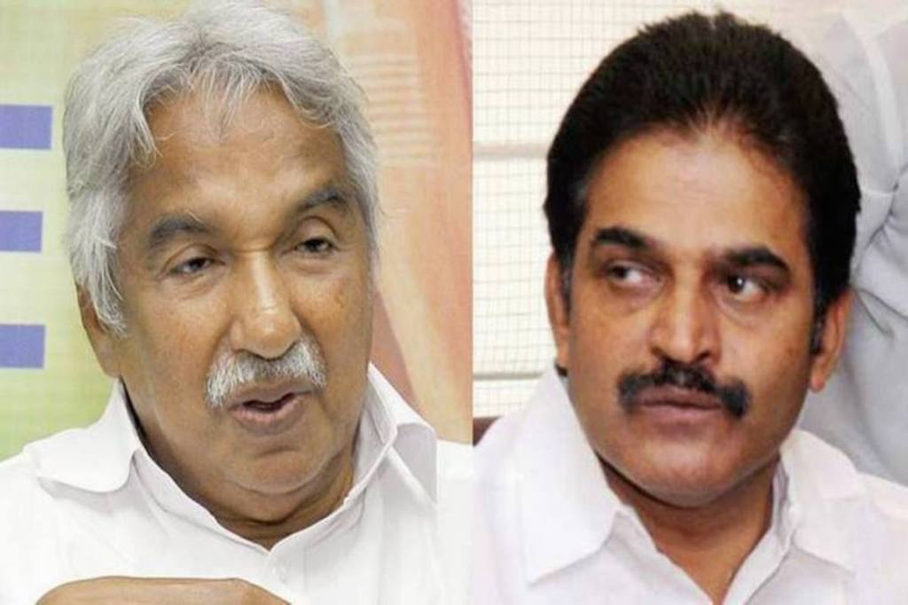 Former Kerala Chief Minister Oommen Chandy (Left) and AICC General Secretary KC Venugopal (Right)
