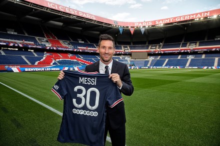 Messi PSG unveiling