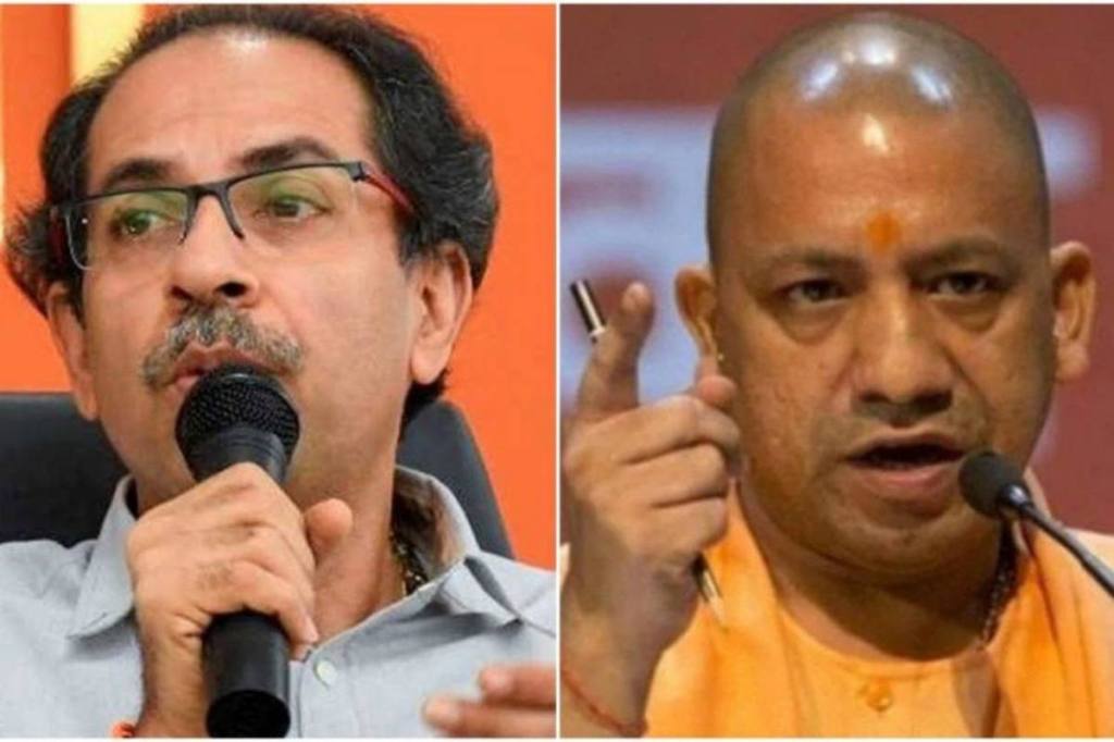 In a video dating back to 2018, Thackeray can be heard in the video talking about hitting Uttar Pradesh Chief Minister Yogi Adityanath with slippers.