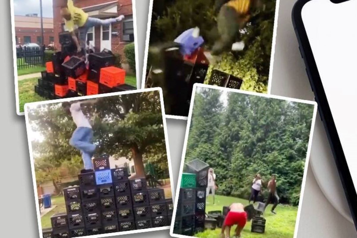 Milk crate challenge What it is and why US doctors are appealing