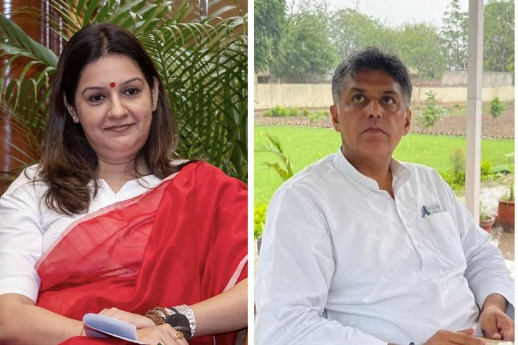 Shiv Sena MP Priyanka Chaturvedi said that it was Manish Tewari who chose to jump in on her timeline as she had not tagged him in the first tweet.