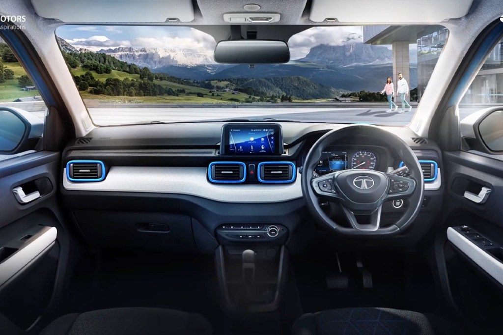 Tata Punch Interior image officially revealed What to expect Car
