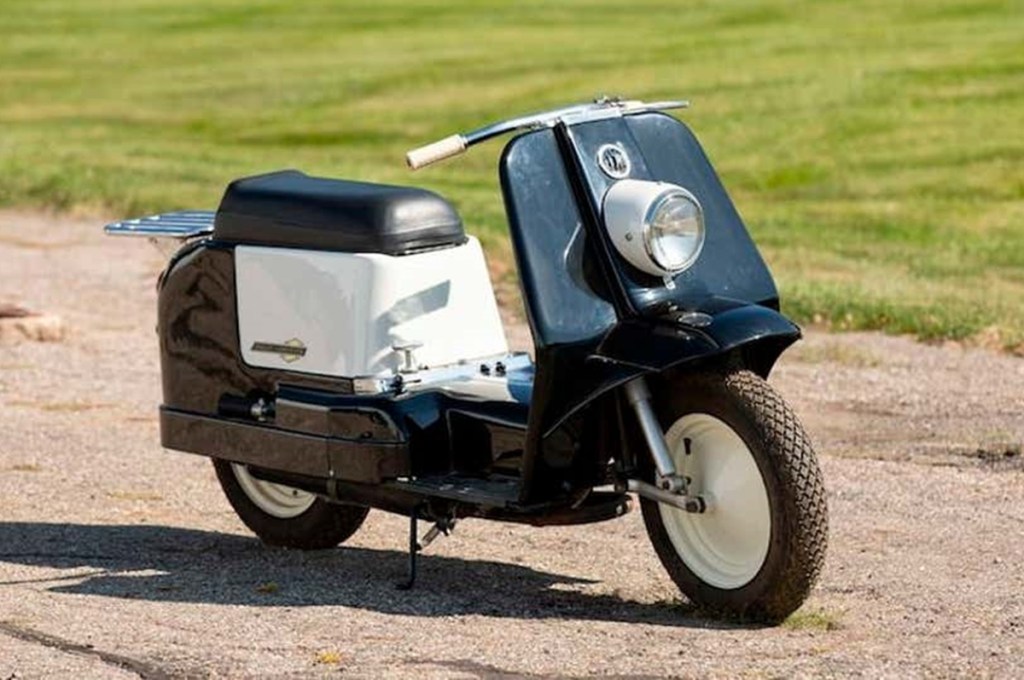 Harley-Davidson once built a 9 hp scooter: To be auctioned next year
