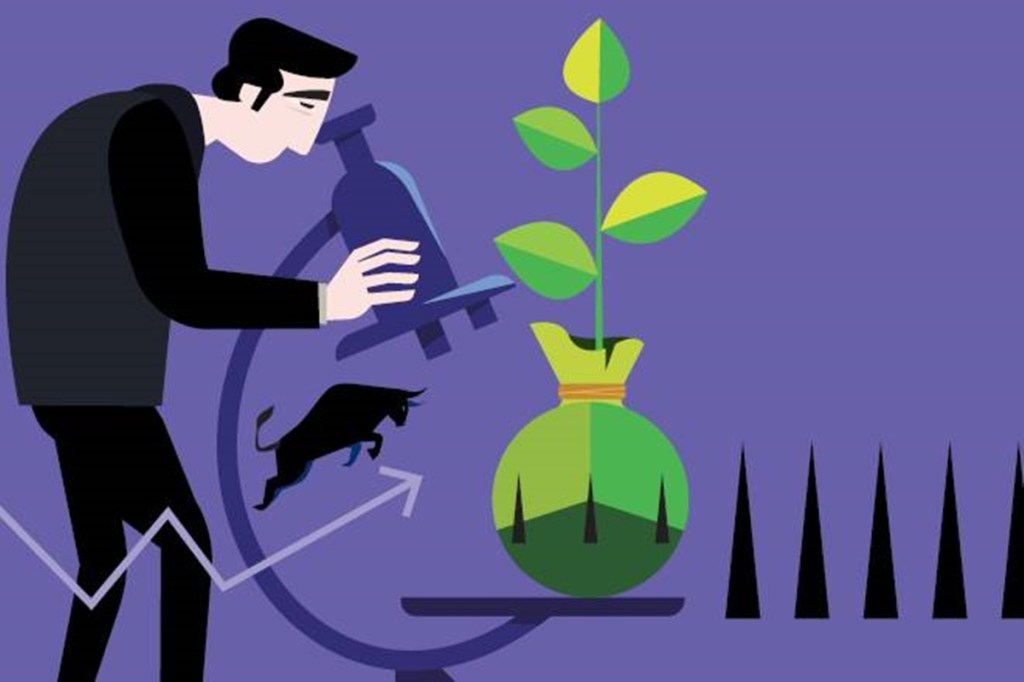 Unless one is willing to take risks, one cannot reap the benefit of higher returns.
