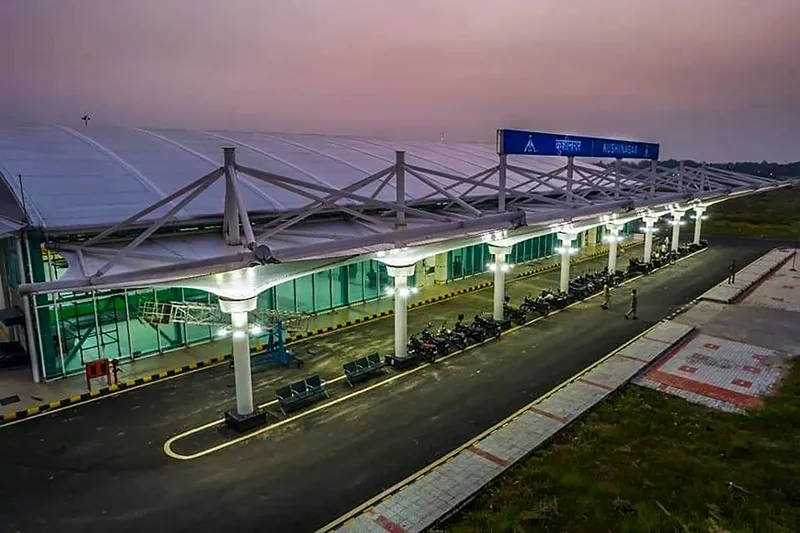 kushinagar international airport, kushinagar airport, kushinagar, uttar pradesh, pm modi, modi, buddhist pilgrimage sites, buddhist pilgrimage, sri lanka